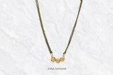 Trio Spark Single Row Mangalsutra | Sona Sansaar